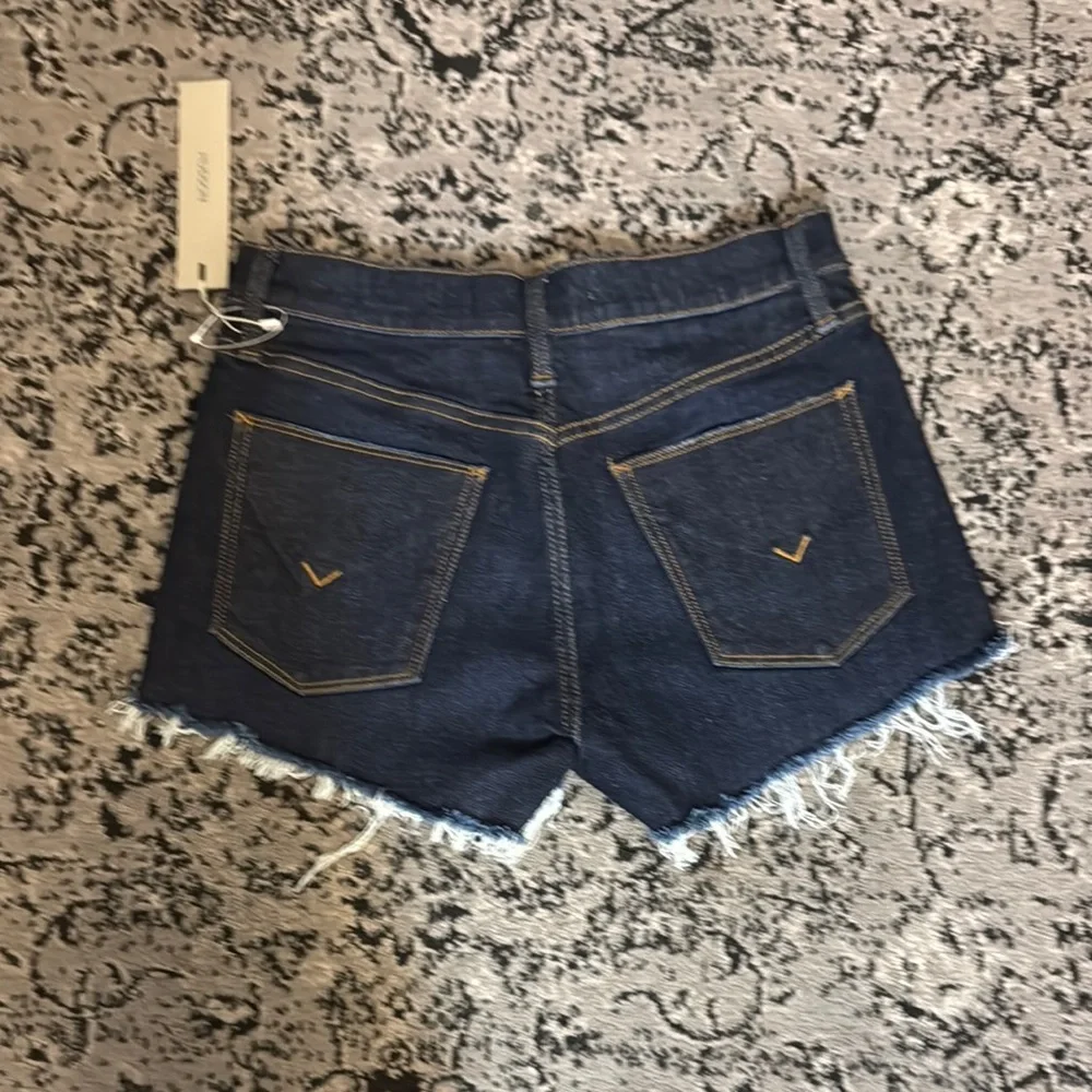 Hudson dark wash cutoff Shorts - Picture 2 of 7